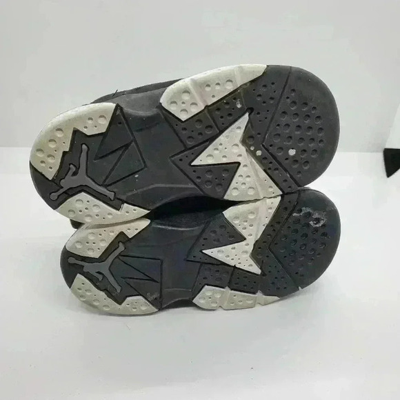 Nike Air Jordan True Flight sneakers 7c  toddler 343797-010 Black shoes - Picture 3 of 4